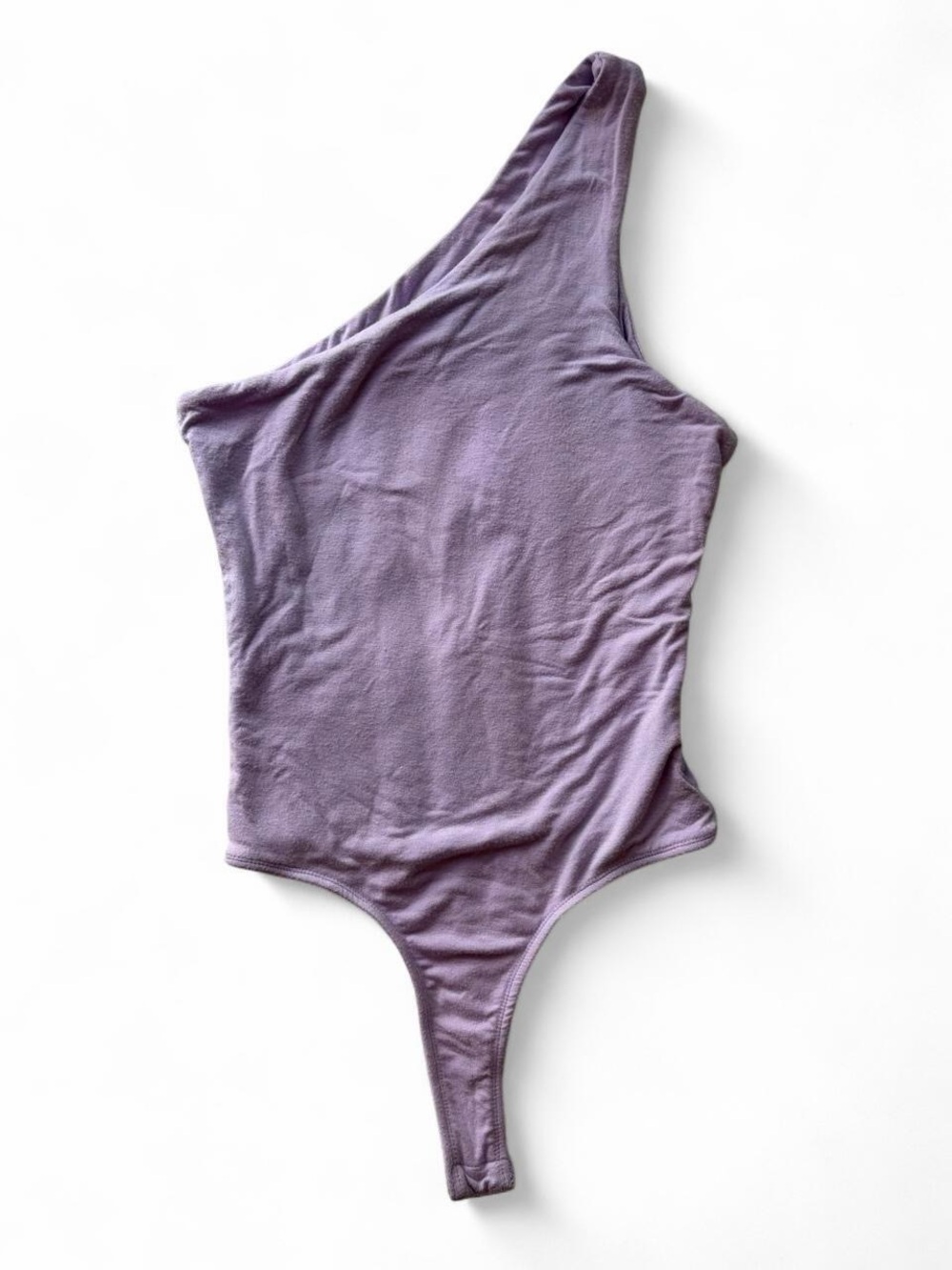 superdown Lavender One-Shoulder Bodysuit